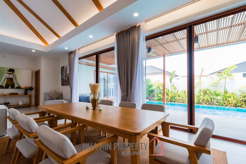 Beautiful luxury pool villa ready to move close to town