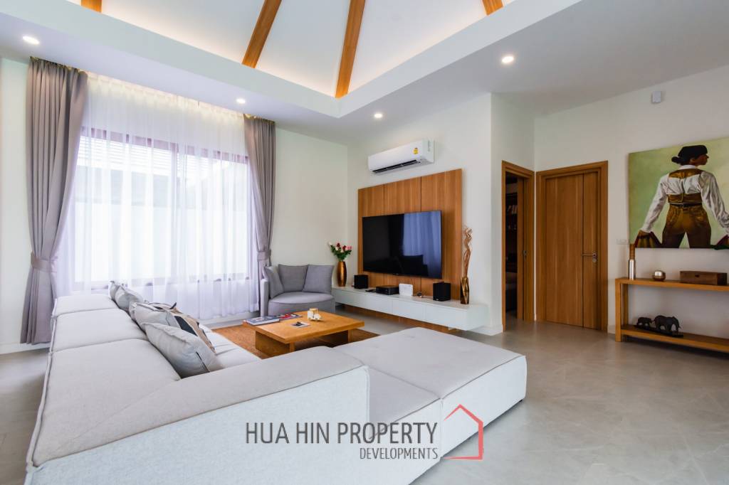 Beautiful luxury pool villa ready to move close to town