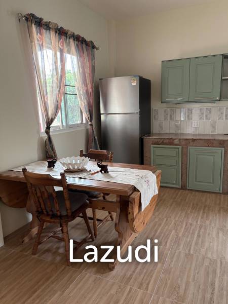 บ้าน 4 หลังพร้อมสระว่ายน้ำและศาลาเอนกประสงค์ที่ห้วยปลากั้ง