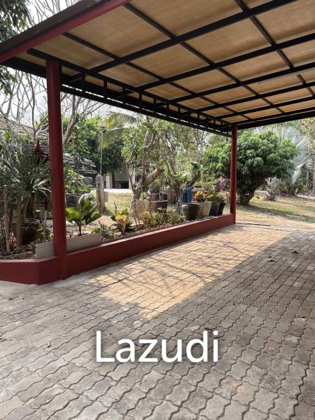 บ้าน 4 หลังพร้อมสระว่ายน้ำและศาลาเอนกประสงค์ที่ห้วยปลากั้ง