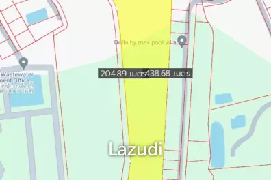 15 Rai 392 SQ.W. Land Plot Size in Bang Saray