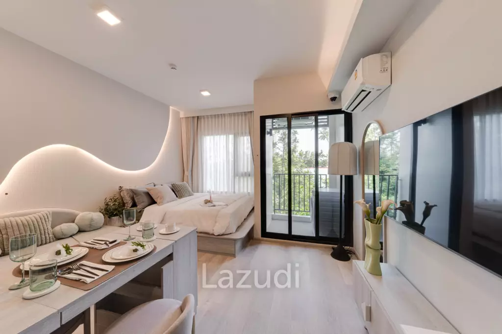 Studio 1 Bath 24.5 SQ.M COBE Ratchada-Rama 9