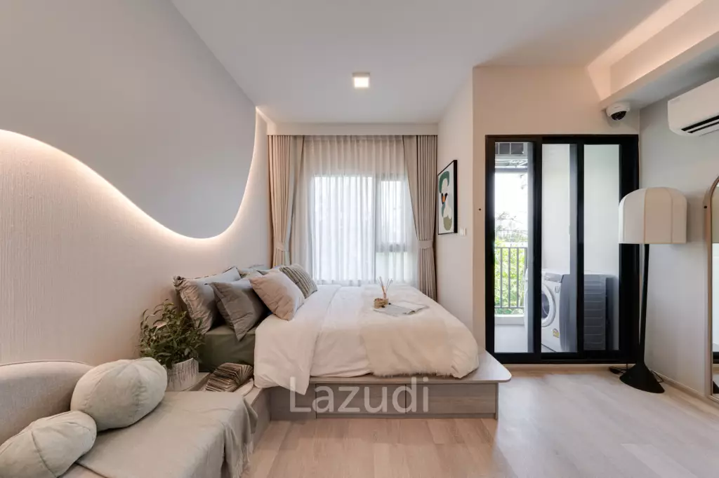 Studio 1 Bath 24.5 SQ.M COBE Ratchada-Rama 9