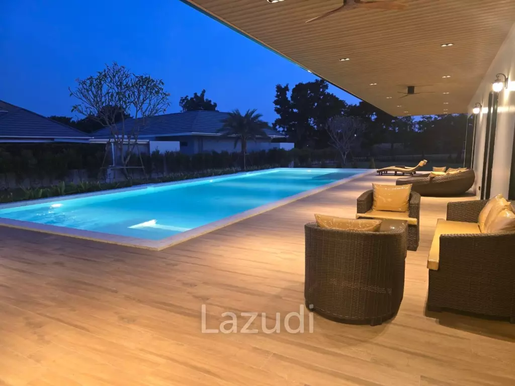 PALM HILLS HOMES  : 4 bed luxury pool villa with Lifetime Golf Membership
