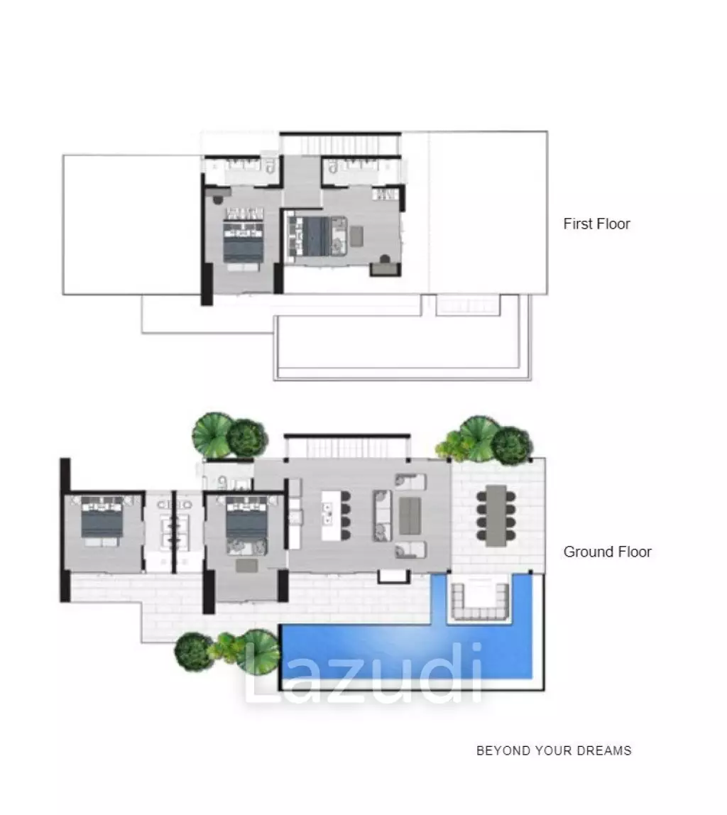 4 Bed 5 Bath 410 SQ.M The T Forest