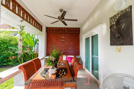 SMART HOUSE VILLAGE 2 : beautiful 3 bed pool villa with sauna and large garden