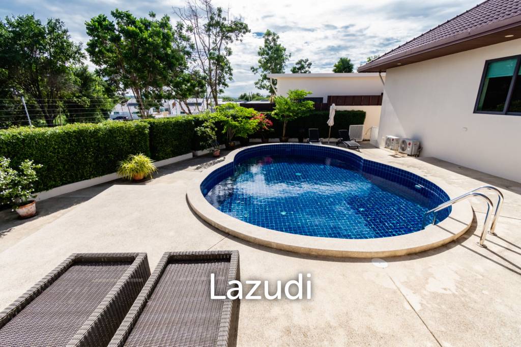 3 bed independent pool villa west of the city