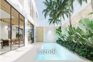 CONTEMPORARY VILLA IN BALANGAN WITH ROOFTOP TERRACE AND BBQ AREA