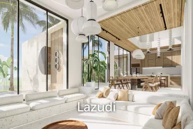 CONTEMPORARY VILLA IN BALANGAN WITH ROOFTOP TERRACE AND BBQ AREA