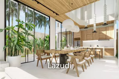CONTEMPORARY VILLA IN BALANGAN WITH ROOFTOP TERRACE AND BBQ AREA