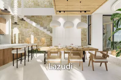 CONTEMPORARY VILLA IN BALANGAN WITH ROOFTOP TERRACE AND BBQ AREA