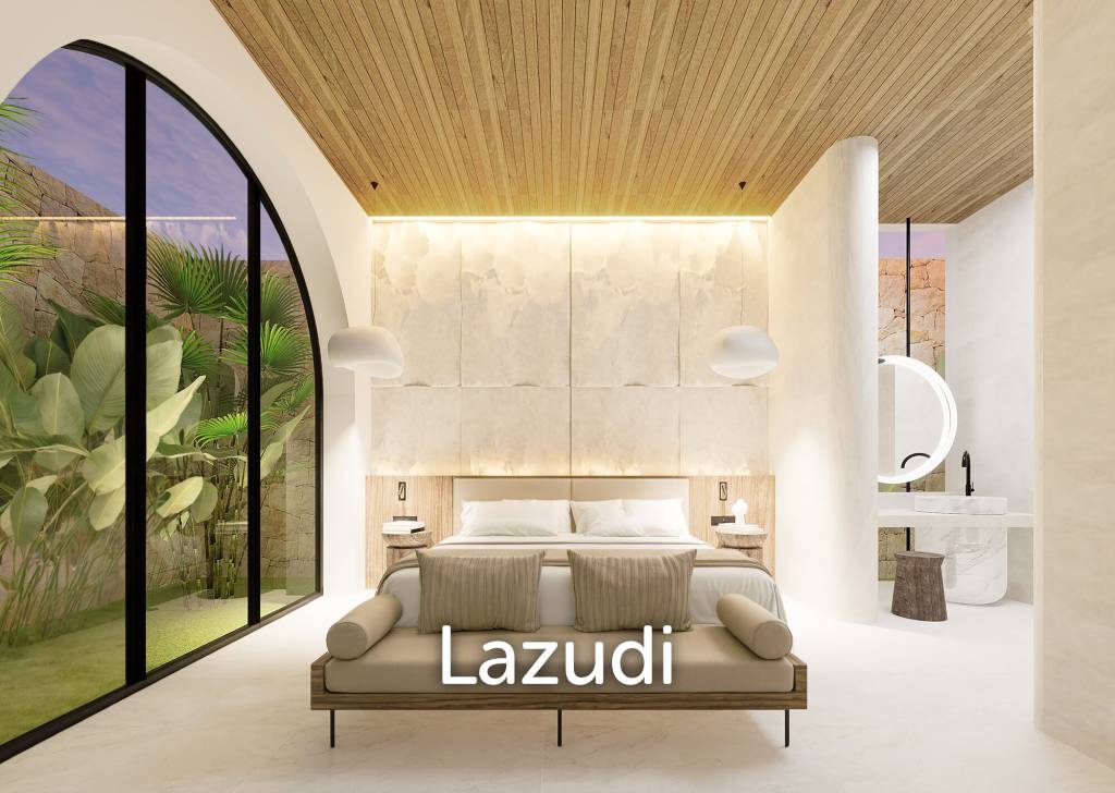 CONTEMPORARY VILLA IN BALANGAN WITH ROOFTOP TERRACE AND BBQ AREA