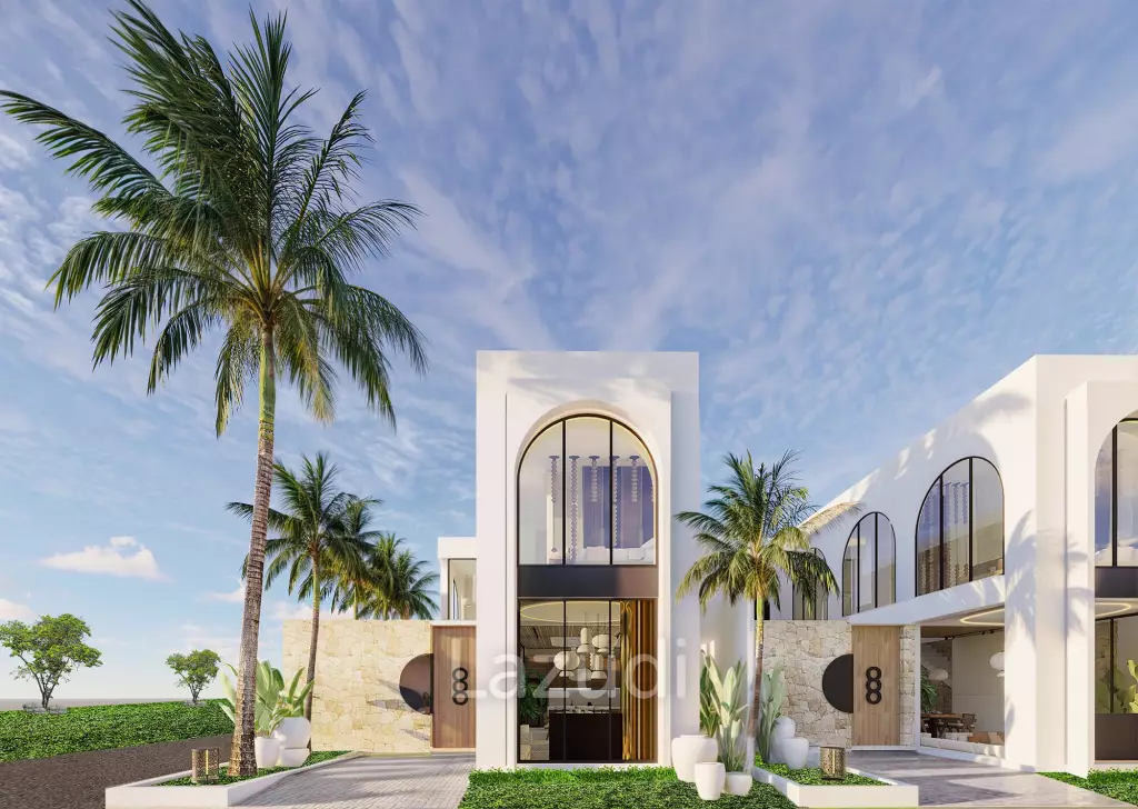 CONTEMPORARY VILLA IN BALANGAN WITH ROOFTOP TERRACE AND BBQ AREA