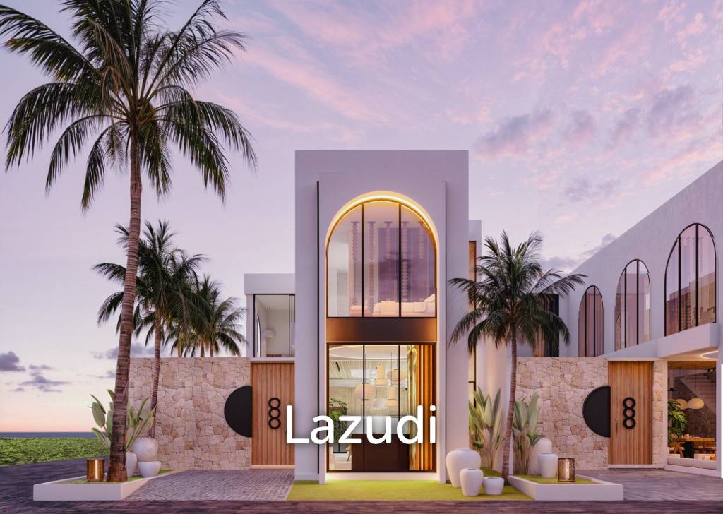 CONTEMPORARY VILLA IN BALANGAN WITH ROOFTOP TERRACE AND BBQ AREA