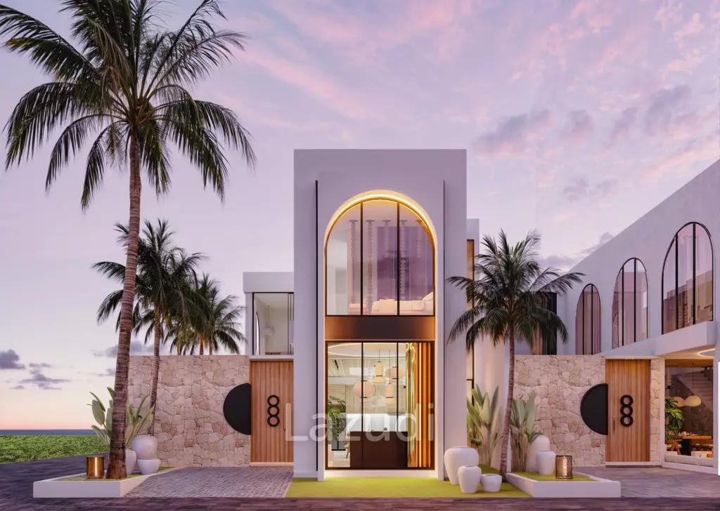 CONTEMPORARY VILLA IN BALANGAN WITH ROOFTOP TERRACE AND BBQ AREA