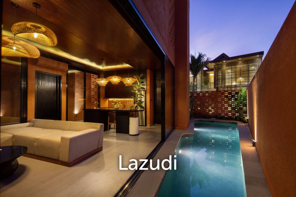 CONTEMPORARY FREEHOLD VILLA WITH PRIVATE POOL IN CANGGU