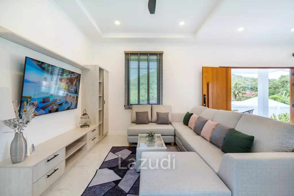 Luxury Modern Single-storey villa with Mountain views near Banyan golf course