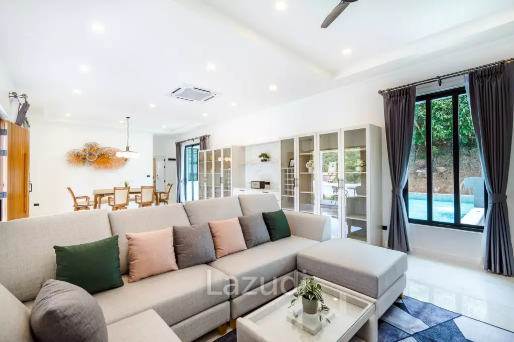 Luxury Modern Single-storey villa with Mountain views near Banyan golf course