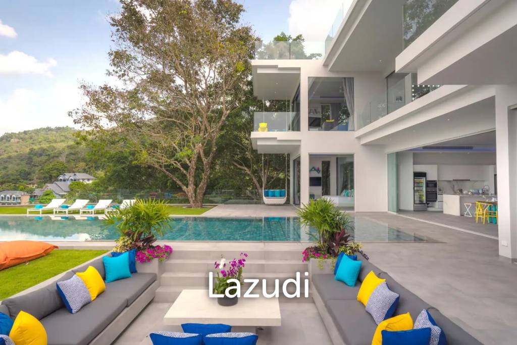 Modern Luxury 5-bedroom Seaview Villa In The Heart Of Patong