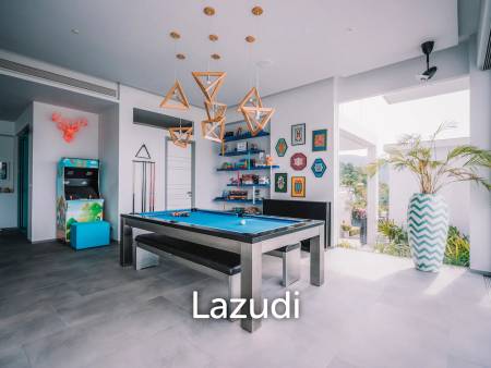 Modern Luxury 5-bedroom Seaview Villa In The Heart Of Patong