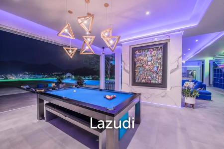 Modern Luxury 5-bedroom Seaview Villa In The Heart Of Patong