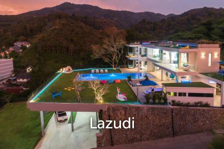 Modern Luxury 5-bedroom Seaview Villa In The Heart Of Patong