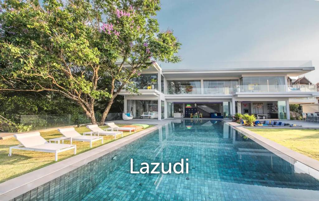 Modern Luxury 5-bedroom Seaview Villa In The Heart Of Patong