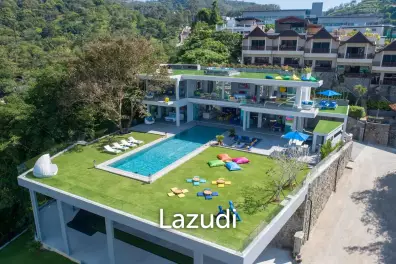 Modern Luxury 5-bedroom Seaview Villa In The Heart Of Patong