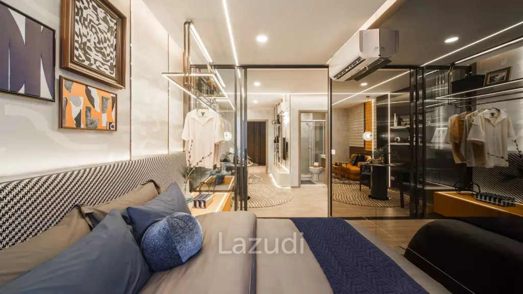 2 Bedroom 1 Bathroom 45 SQ.M Aspire Huai kwang
