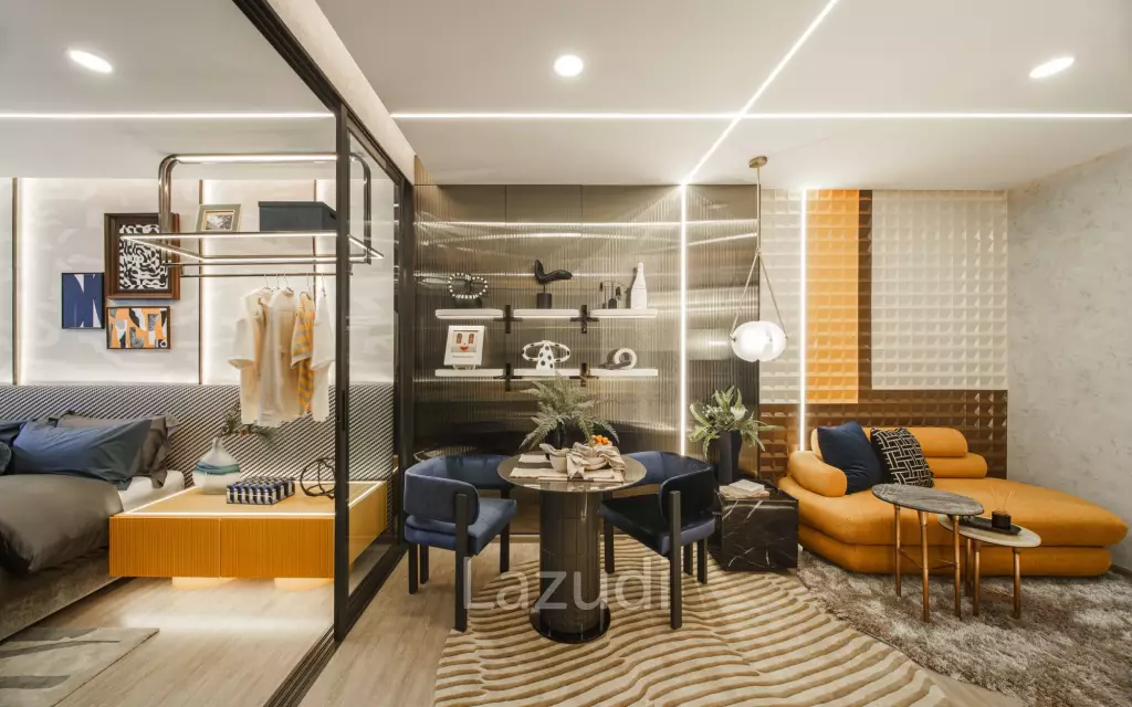 2 Bedroom 1 Bathroom 45 SQ.M Aspire Huai kwang