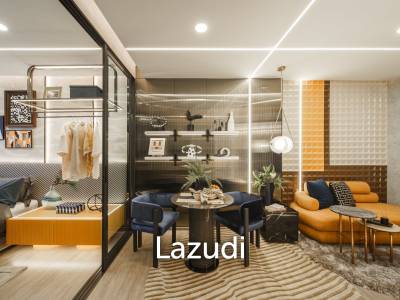 2 Bedroom 1 Bathroom 45 SQ.M Aspire Huai kwang