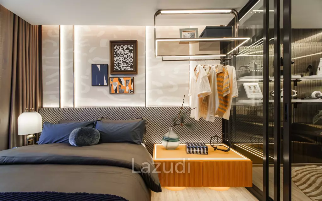 2 Bedroom 1 Bathroom 45 SQ.M Aspire Huai kwang