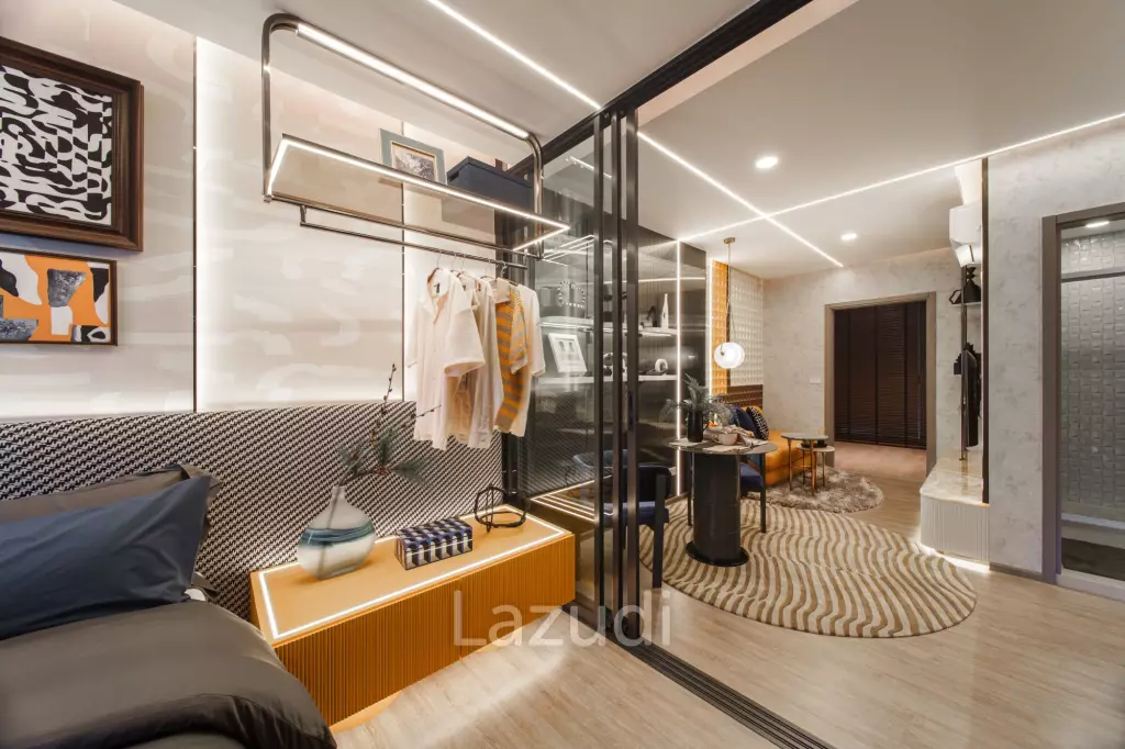 2 Bedroom 1 Bathroom 45 SQ.M Aspire Huai kwang