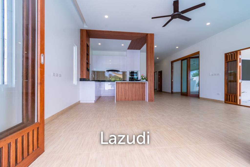 Modern 3 bed pool villa Soi 102, close to downtown