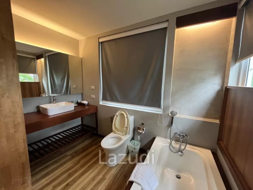 ห้องให้เช่าในรีสอร์ท 1 ห้องนอน ใกล้ตัวเมืองเชียงราย