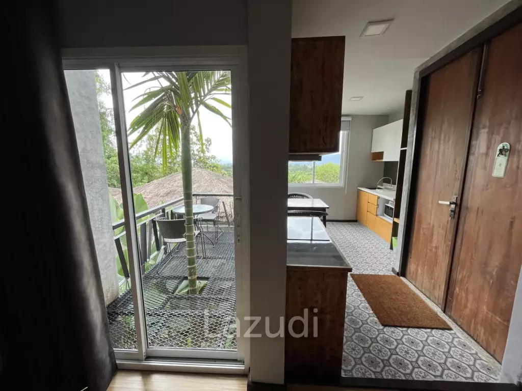 ห้องให้เช่าในรีสอร์ท 1 ห้องนอน ใกล้ตัวเมืองเชียงราย