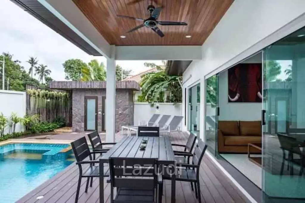 Modern 3-Bedroom Pool Villa For Rent In Rawai