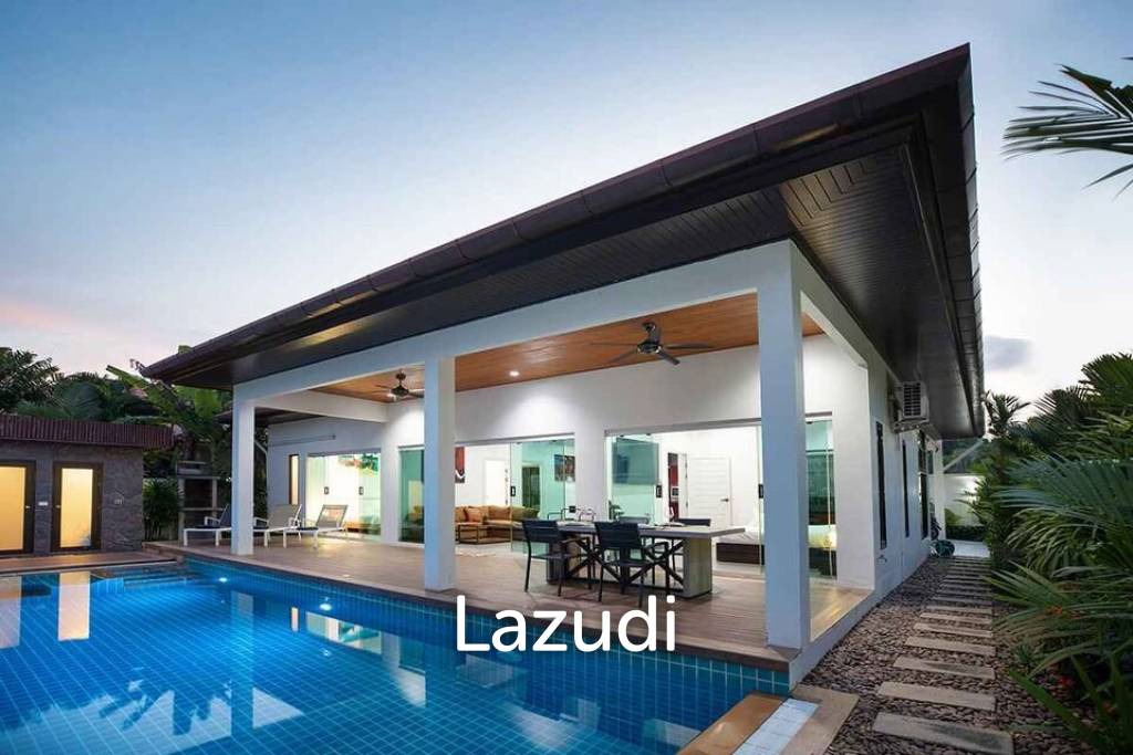 Modern 3-Bedroom Pool Villa For Rent In Rawai