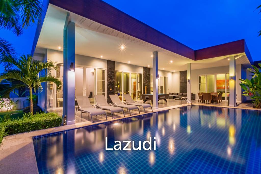 Black Lotus 4 Bedroom Pool Villa with Guesthouse