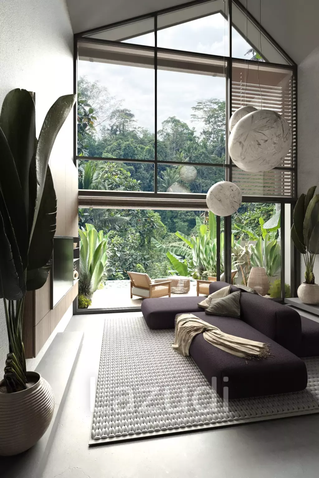 ELEVATED JUNGLE VILLA WITH MODERN COMFORTS IN UBUD