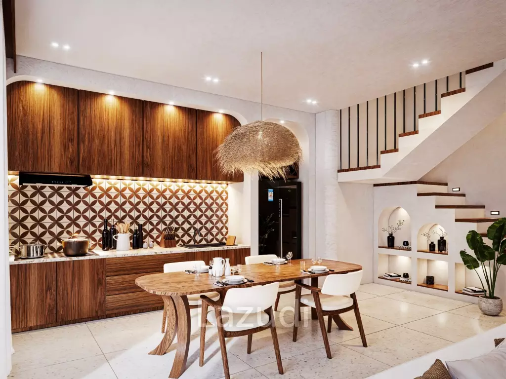 CONTEMPORARY VILLA WITH ROOFTOP RIVER VIEWS IN BATU BOLONG, CANGGU