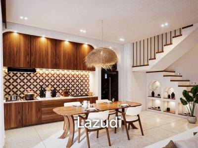 CONTEMPORARY VILLA WITH ROOFTOP RIVER VIEWS IN BATU BOLONG, CANGGU