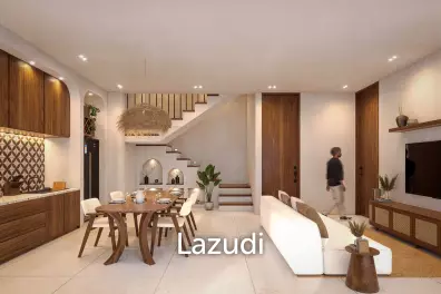 CONTEMPORARY VILLA WITH ROOFTOP RIVER VIEWS IN BATU BOLONG, CANGGU