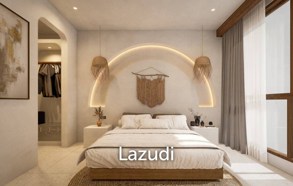 CONTEMPORARY VILLA WITH ROOFTOP RIVER VIEWS IN BATU BOLONG, CANGGU
