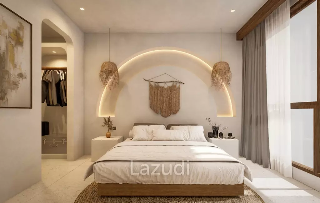 CONTEMPORARY VILLA WITH ROOFTOP RIVER VIEWS IN BATU BOLONG, CANGGU