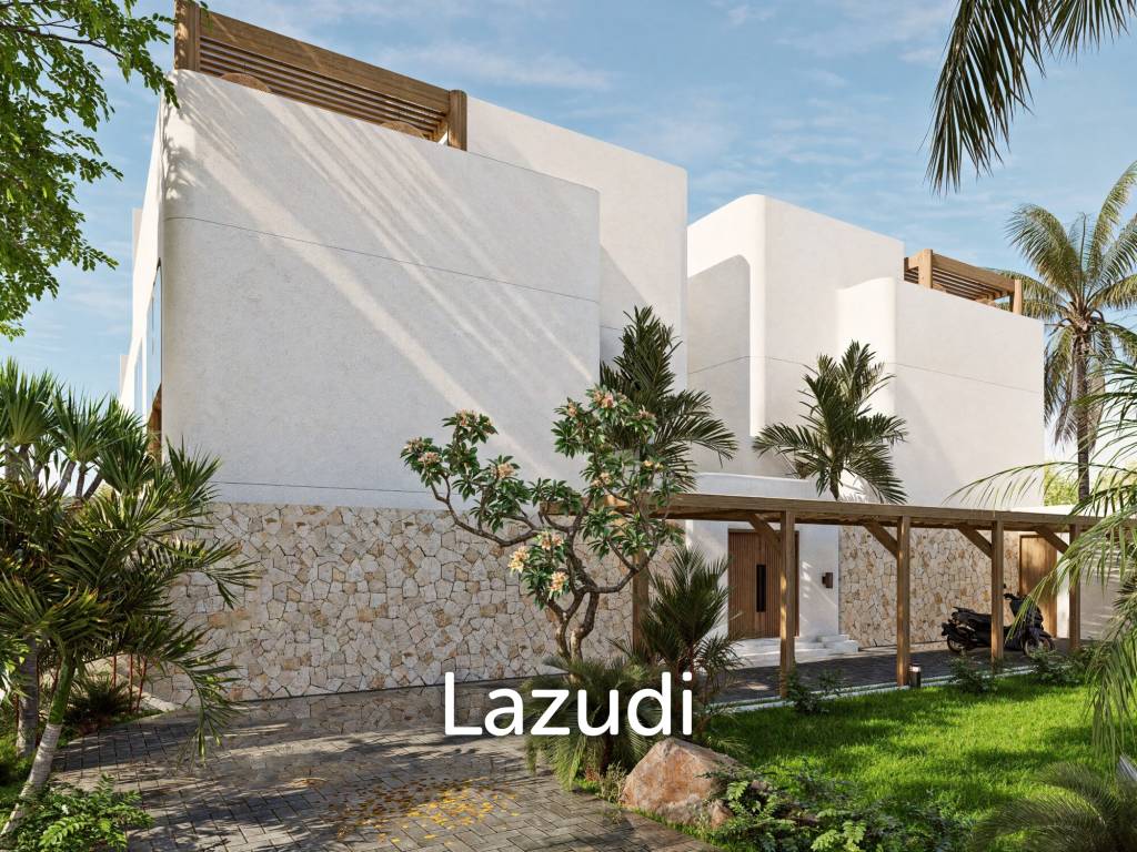 CONTEMPORARY VILLA WITH ROOFTOP RIVER VIEWS IN BATU BOLONG, CANGGU