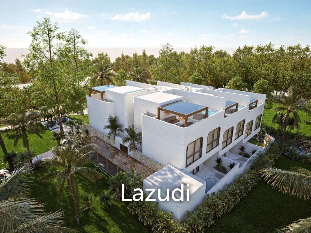 CONTEMPORARY VILLA WITH ROOFTOP RIVER VIEWS IN BATU BOLONG, CANGGU