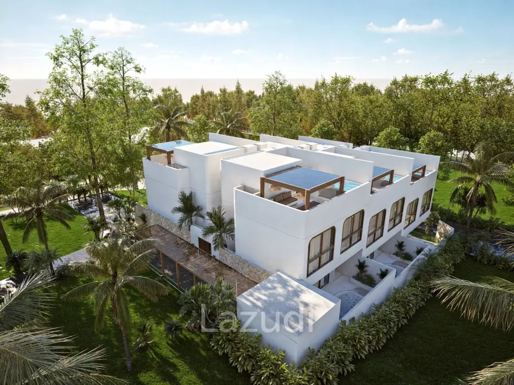CONTEMPORARY VILLA WITH ROOFTOP RIVER VIEWS IN BATU BOLONG, CANGGU