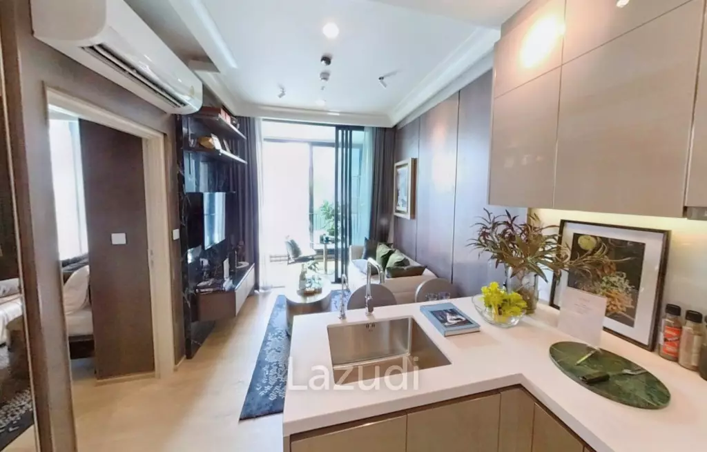 1 Bed 1 Bath 34.46SQ.M Quinn Sukhumvit 101