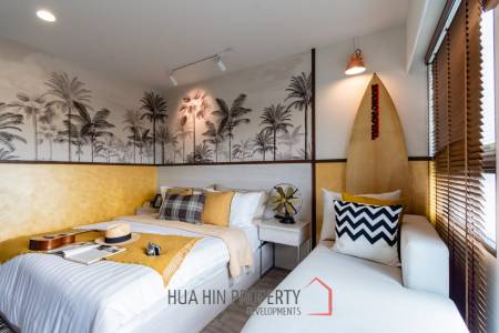 1 Bed 1 Bath  26.56 SQ.M Dusit D2 Residence Hua Hin